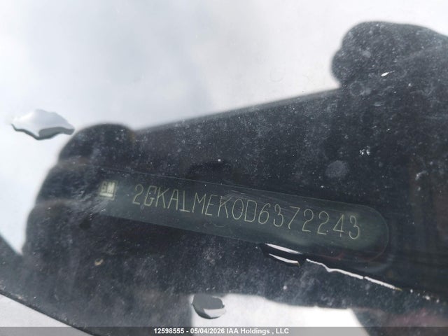 Aukcja sprzedaży 2013 Gmc Terrain Sle-1, vin: 2GKALMEK0D6372243, numer aukcji: 12598555