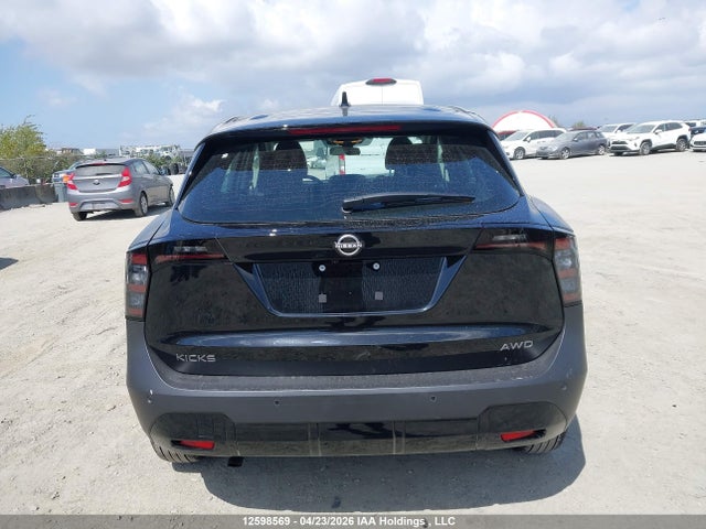 2026 Nissan Kicks S მანქანა იყიდება აუქციონზე, vin: 3N8AP6BB3TL377709, აუქციონის ნომერი: 12598569