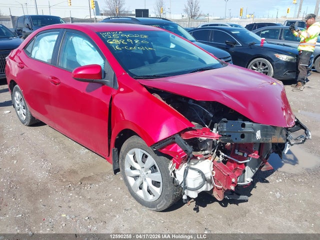2T1BURHE2GC638980 Toyota COROLLA LE