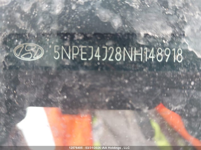 5NPEJ4J28NH148918 Hyundai Sonata Sport 1.6t 4dr