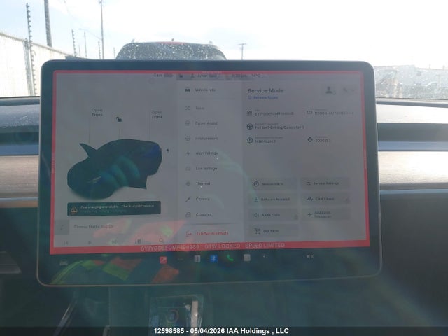 Продаж на аукціоні авто 2021 Tesla Model Y Performance, vin: 5YJYGDEF0MF194989, номер лоту: 12598585