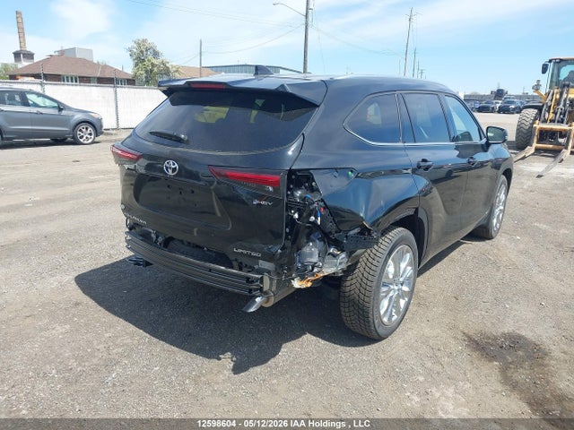 12598604 :رقم المزاد ، 5TDXBRCH1TS695038 vin ، 2026 Toyota Highlander Hybrid Hybrid مزاد بيع