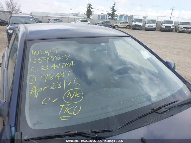 2010 Hyundai Elantra Blue/gls/se მანქანა იყიდება აუქციონზე, vin: KMHDU4BD1AU178437, აუქციონის ნომერი: 12598608