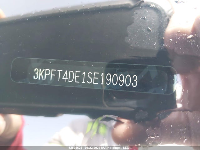 2025 Kia K4 Lx/lxs მანქანა იყიდება აუქციონზე, vin: 3KPFT4DE1SE190903, აუქციონის ნომერი: 12598625