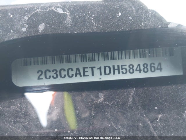 12596672 :رقم المزاد ، 2C3CCAET1DH584864 vin ، 2013 Chrysler 300c مزاد بيع