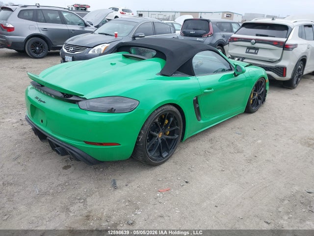 WP0CC2A82NS235533 Porsche 718 Spyder