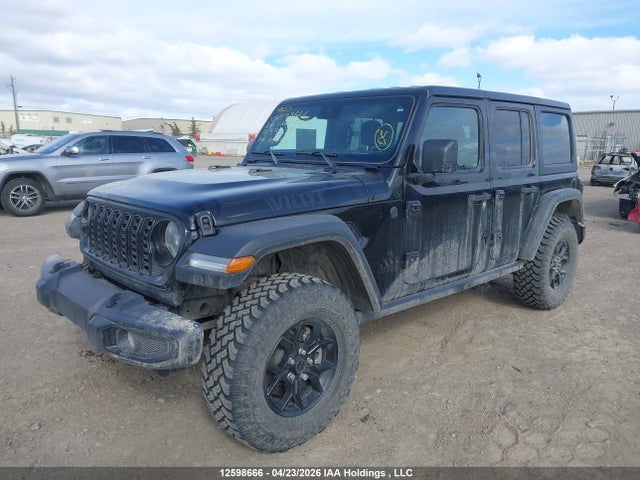 12598666 :رقم المزاد ، 1C4PJXDG9RW336350 vin ، 2024 Jeep Wrangler Sport مزاد بيع
