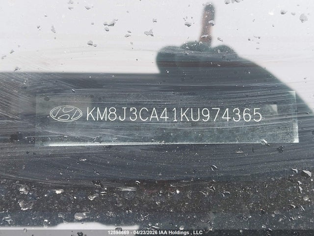 2019 Hyundai Tucson Preferred მანქანა იყიდება აუქციონზე, vin: KM8J3CA41KU974365, აუქციონის ნომერი: 12598669