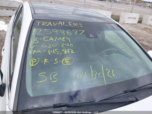 4T1B11HK9JU020240 Toyota Camry L/le/xle/se/xse
