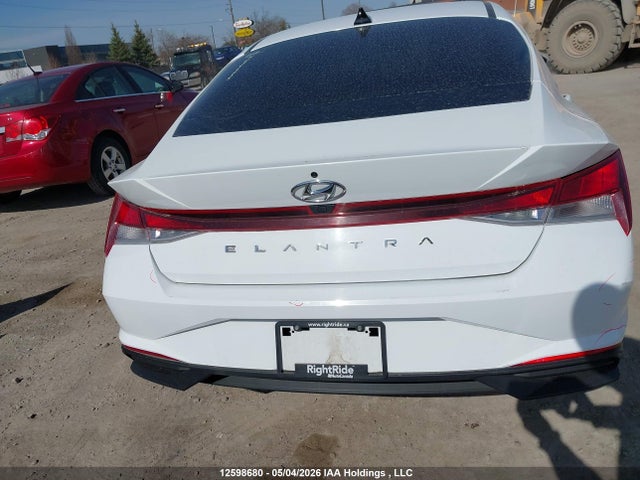 2022 Hyundai Elantra მანქანა იყიდება აუქციონზე, vin: KMHLM4AG3NU342235, აუქციონის ნომერი: 12598680
