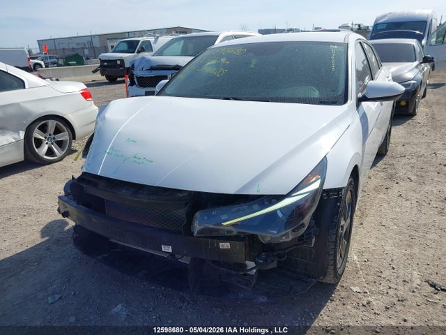 2022 Hyundai Elantra მანქანა იყიდება აუქციონზე, vin: KMHLM4AG3NU342235, აუქციონის ნომერი: 12598680
