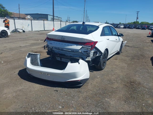 2022 Hyundai Elantra Preferred Ivt With Sun And Tech Package მანქანა იყიდება აუქციონზე, vin: KMHLM4AG2NU360953, აუქციონის ნომერი: 12598699