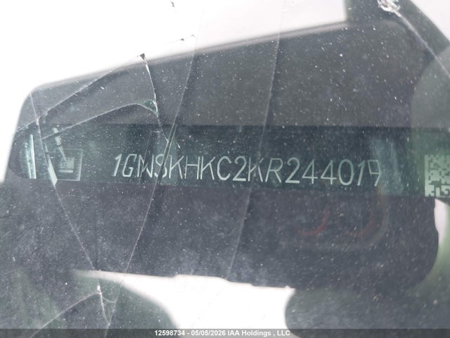 Продажа на аукционе авто 2019 Chevrolet Suburban Lt, vin: 1GNSKHKC2KR244019, номер лота: 12598734