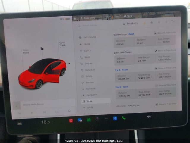 Продажа на аукционе авто 2020 Tesla Model 3 Long Range, vin: 5YJ3E1EB0LF716241, номер лота: 12598735