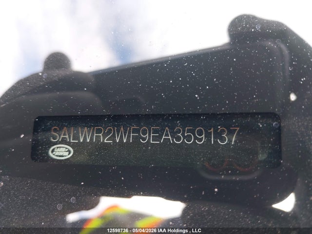 SALWR2WF9EA359137 Land Rover Range Rover Sport 3.0l V6 Supercharged Hse