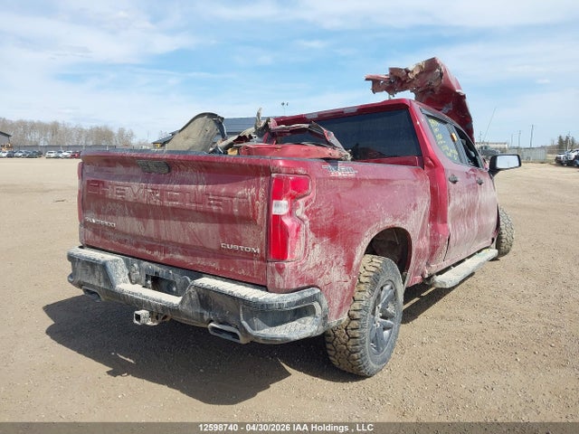 12598740 :رقم المزاد ، 1GCPYCEFXKZ242685 vin ، 2019 Chevrolet Silverado K1500 Trail Boss Custom مزاد بيع