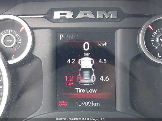12598742 :رقم المزاد ، 3C6UR5DJ4SG574050 vin ، 2025 Ram 2500 Big Horn مزاد بيع