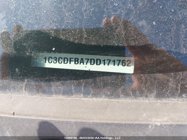 12598756 :رقم المزاد ، 1C3CDFBA7DD171762 vin ، 2013 Dodge Dart Sxt/rallye مزاد بيع