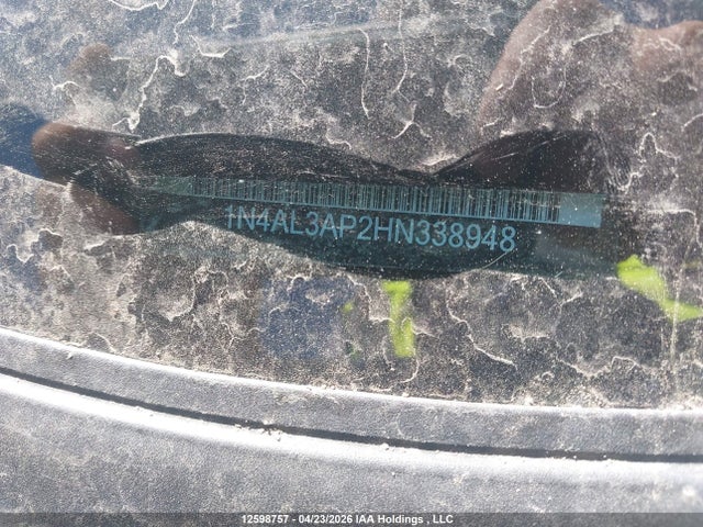 1N4AL3AP2HN338948 Nissan Altima 2.5/2.5 S/2.5 Sl/2.5 Sr/2.5 Sv