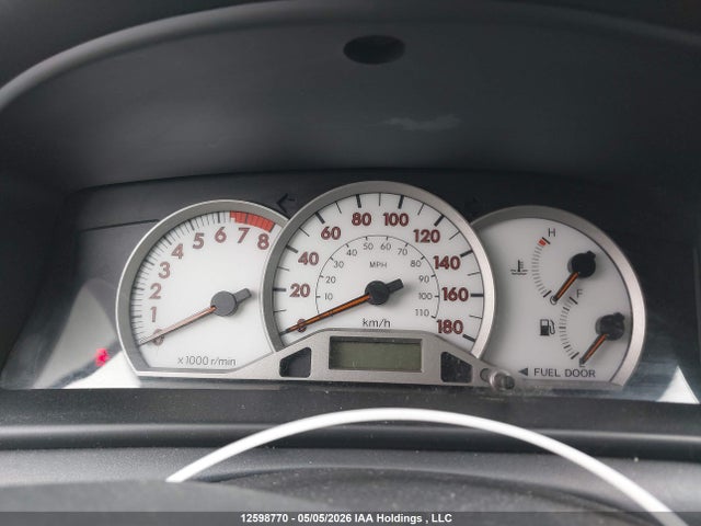 12598770 :رقم المزاد ، 2T1BR32E86C601342 vin ، 2006 Toyota Corolla Ce/le/sport مزاد بيع