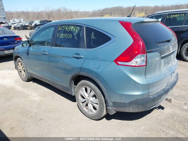 Aukcja sprzedaży 2013 Honda Cr-v Ex, vin: 2HKRM3H59DH001508, numer aukcji: 12598771