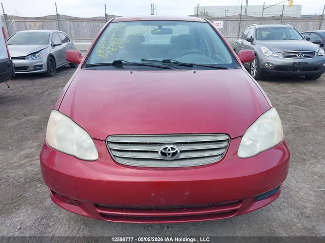 Auction sale of the 2003 Toyota Corolla Ce/le/sport, vin: 2T1BR32E83C771163, lot number: 12598777