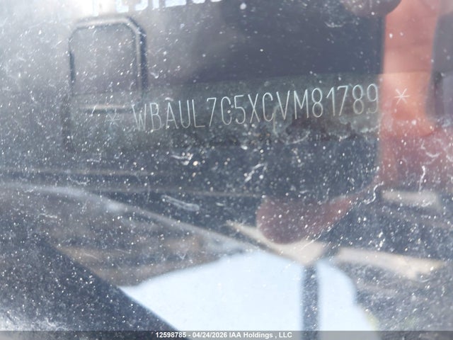 Aukcja sprzedaży 2012 Bmw 128 I, vin: WBAUL7C5XCVM81789, numer aukcji: 12598785