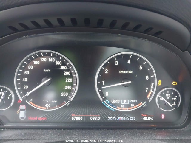 5UXXW7C51G0M91197 BMW X4 M40i