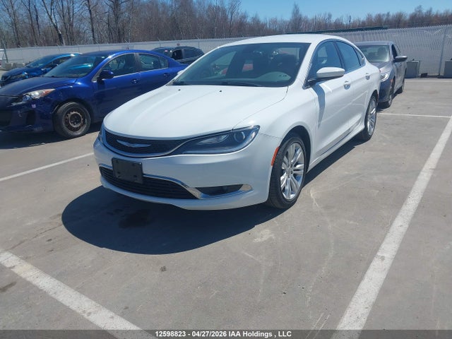 2016 Chrysler 200 Limited მანქანა იყიდება აუქციონზე, vin: 1C3CCCAB9GN156304, აუქციონის ნომერი: 12598823