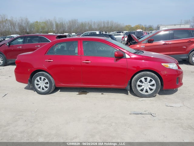12598829 :رقم المزاد ، 2T1BU4EE1DC074600 vin ، 2013 Toyota Corolla مزاد بيع