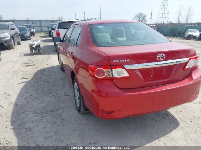 12598829 :رقم المزاد ، 2T1BU4EE1DC074600 vin ، 2013 Toyota Corolla مزاد بيع
