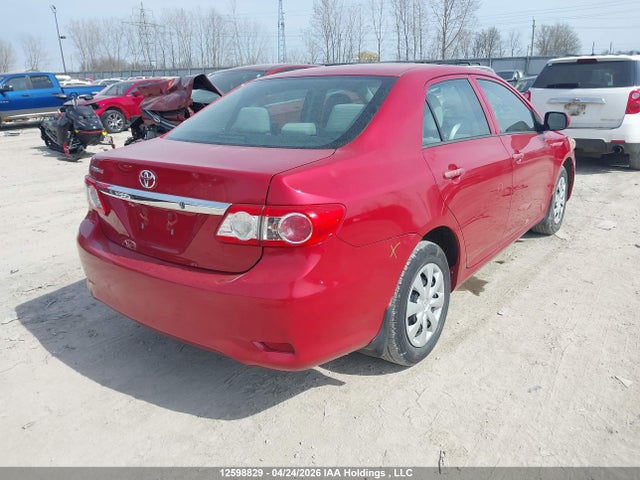 12598829 :رقم المزاد ، 2T1BU4EE1DC074600 vin ، 2013 Toyota Corolla مزاد بيع