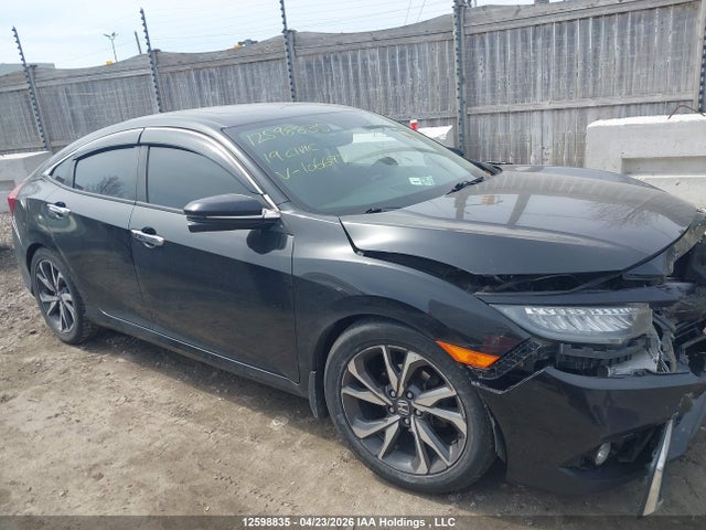 Продаж на аукціоні авто 2019 Honda Civic Touring, vin: 2HGFC1F95KH106697, номер лоту: 12598835