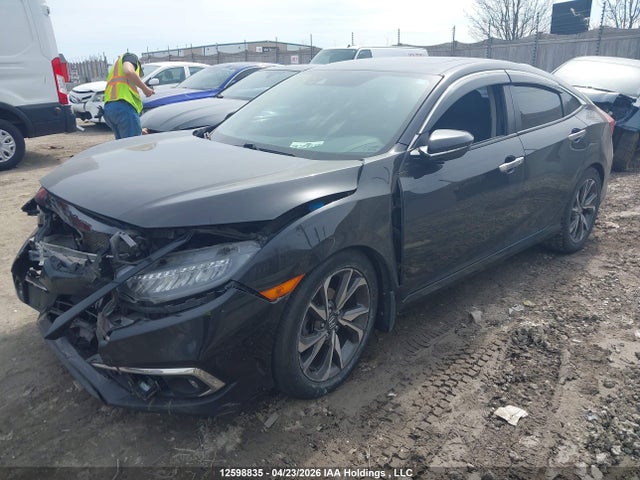 Продаж на аукціоні авто 2019 Honda Civic Touring, vin: 2HGFC1F95KH106697, номер лоту: 12598835