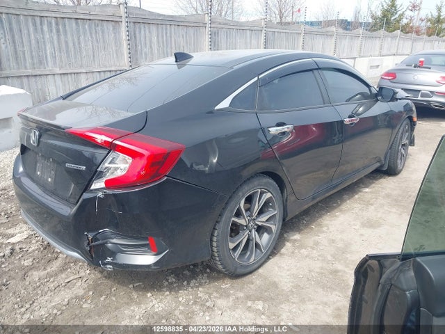 Продаж на аукціоні авто 2019 Honda Civic Touring, vin: 2HGFC1F95KH106697, номер лоту: 12598835
