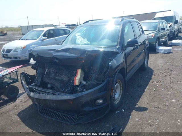 12598843 :رقم المزاد ، WVGJV3AXXEW581395 vin ، 2014 Volkswagen Tiguan Comfortline/highline/trendline مزاد بيع