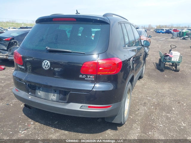 12598843 :رقم المزاد ، WVGJV3AXXEW581395 vin ، 2014 Volkswagen Tiguan Comfortline/highline/trendline مزاد بيع