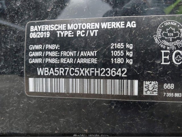 WBA5R7C5XKFH23642 BMW 330i Xdrive