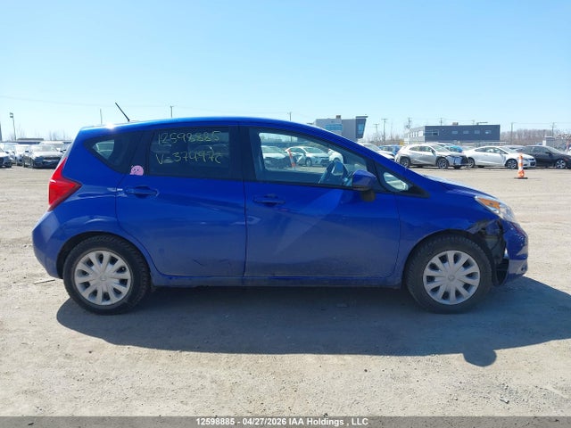 12598885 :رقم المزاد ، 3N1CE2CP6GL374972 vin ، 2016 Nissan Versa Note S/s Plus/sv/sl/sr مزاد بيع