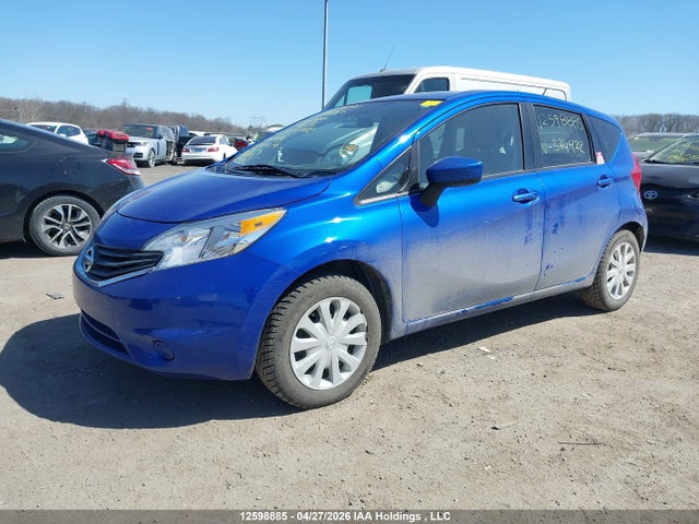 12598885 :رقم المزاد ، 3N1CE2CP6GL374972 vin ، 2016 Nissan Versa Note S/s Plus/sv/sl/sr مزاد بيع