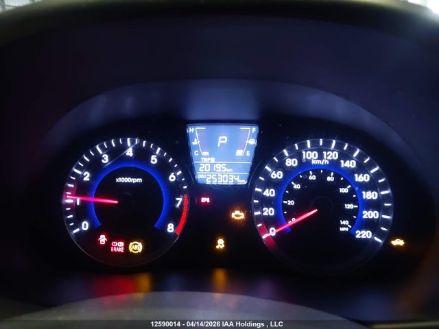 Aukcja sprzedaży 2013 Hyundai Accent Gls, vin: KMHCU5AE3DU101987, numer aukcji: 12590014