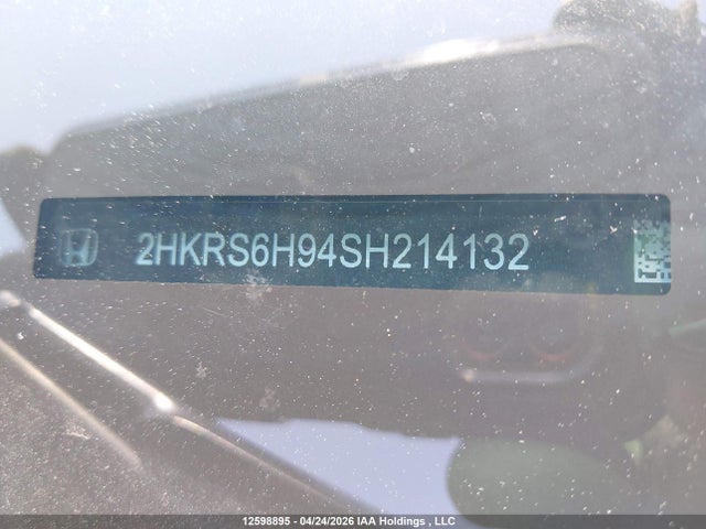 2HKRS6H94SH214132 Honda Cr-v Sport Touring
