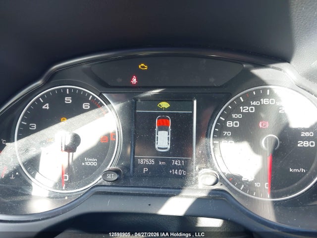 2013 Audi Q5 Premium მანქანა იყიდება აუქციონზე, vin: WA1MFCFP3DA055087, აუქციონის ნომერი: 12598905