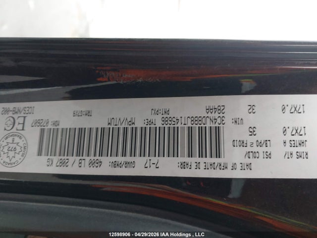 Продаж на аукціоні авто 2018 Jeep Compass, vin: 3C4NJDBB8JT145686, номер лоту: 12598906
