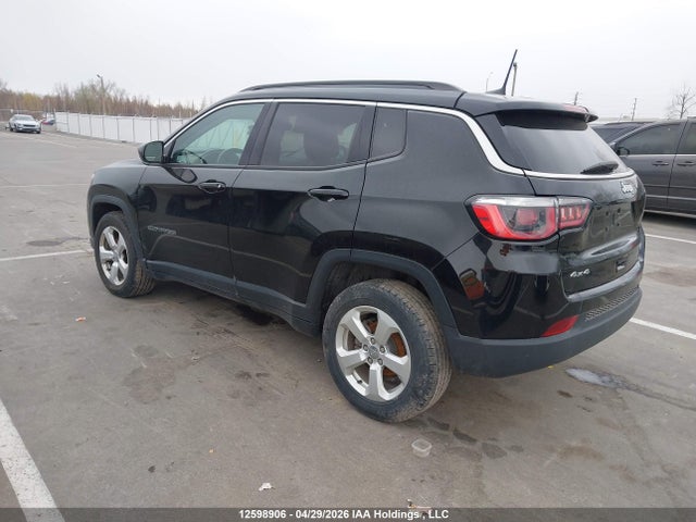 Продаж на аукціоні авто 2018 Jeep Compass, vin: 3C4NJDBB8JT145686, номер лоту: 12598906