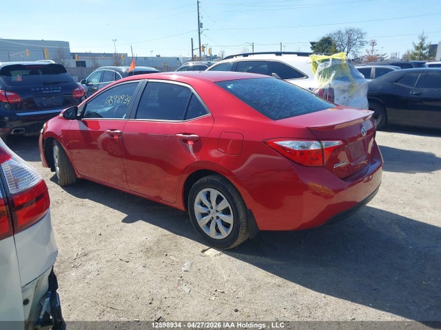 12598934 :رقم المزاد ، 2T1BURHEXGC557385 vin ، 2016 Toyota Corolla S مزاد بيع