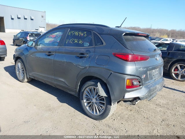 2018 Hyundai Kona მანქანა იყიდება აუქციონზე, vin: KM8K2CAA7JU123876, აუქციონის ნომერი: 12598943