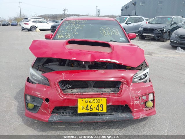 Продаж на аукціоні авто 2015 Subaru Wrx Limited, vin: JF1VA1J69F9802360, номер лоту: 12598945