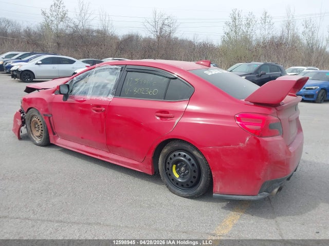 Продаж на аукціоні авто 2015 Subaru Wrx Limited, vin: JF1VA1J69F9802360, номер лоту: 12598945