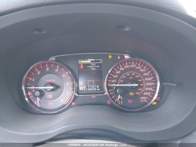 Продаж на аукціоні авто 2015 Subaru Wrx Limited, vin: JF1VA1J69F9802360, номер лоту: 12598945